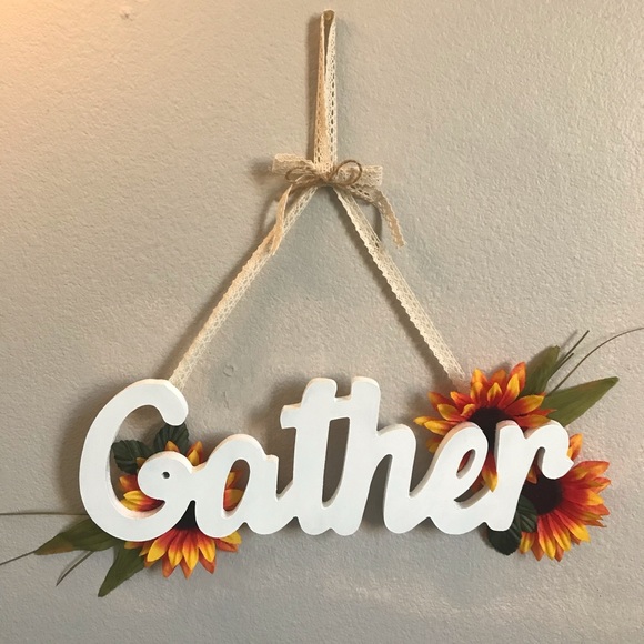 Handmade Gather Sign - Picture 2 of 6
